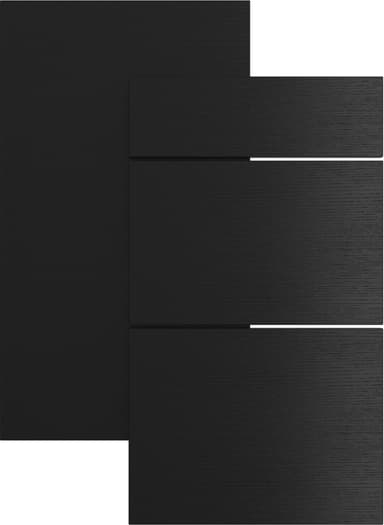 Epoq Edge Black Ash låge 30X70 til køkken