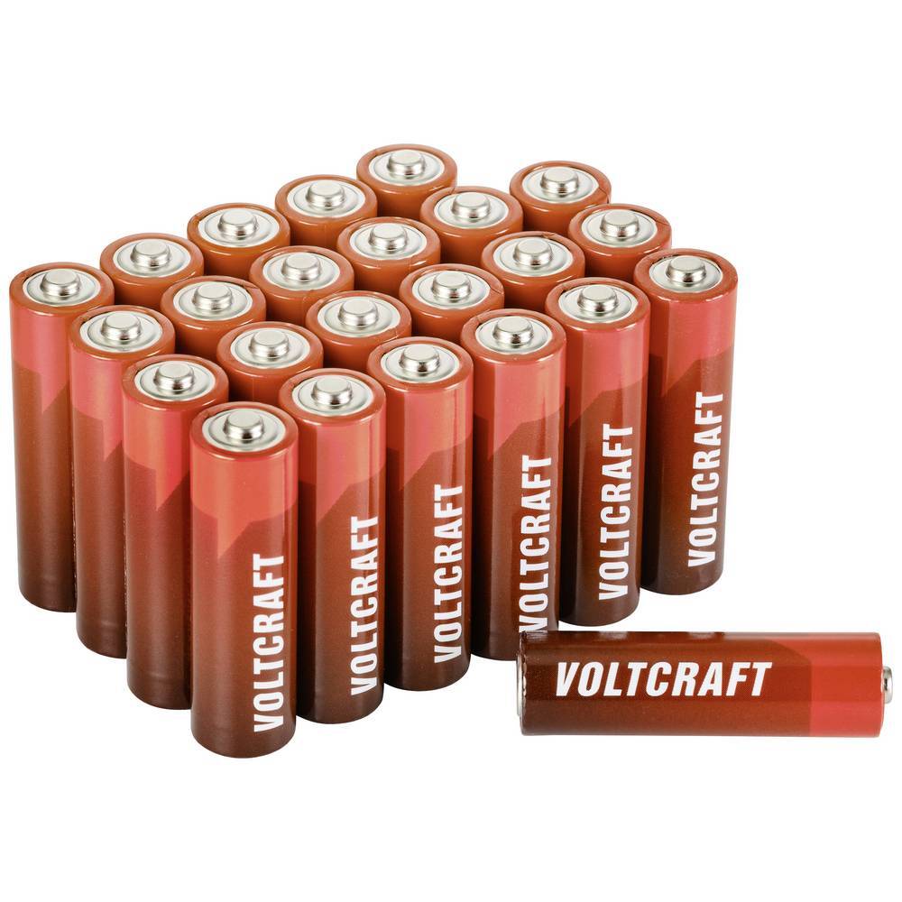 Mose Dårlig skæbne Troubled VOLTCRAFT VC-12668760 AA-batteri 24 stk | Elgiganten