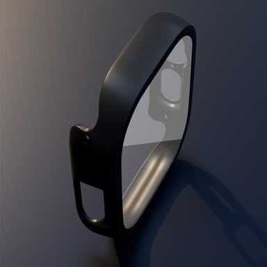 Etui bygget i hærdet glas Sort 49 mm Apple Watch Series 8
