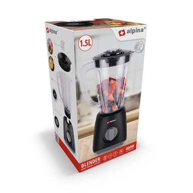 ALPINA Blender Svart 1,5L