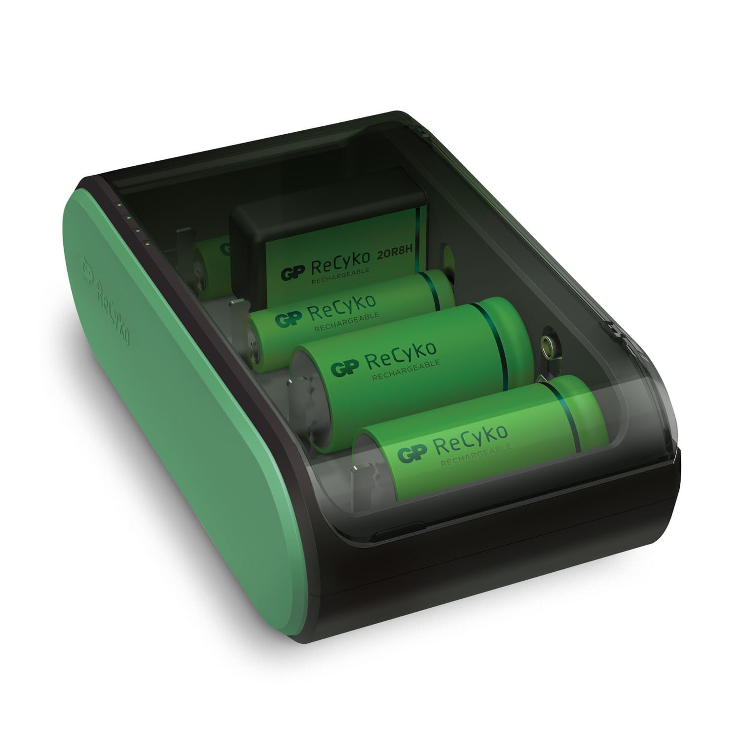 opnå Blikkenslager gør det fladt ReCyko Batterioplader Uni USB AA / AAA / C / D / 9V | Elgiganten