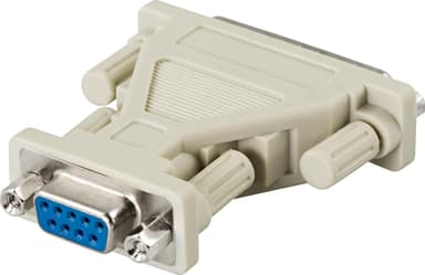 DELTACO AT-adapter DB9 hun-DB25 han