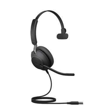 Jabra Evolve2 40, UC Mono, Ledningsført, Kontor/Callcenter, 20 - 20000 Hz, 113