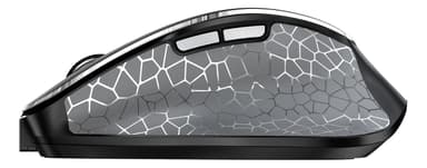 CHERRY MW 8 ergonomisk mus, genopladeligt batteri, BT + RF-forbindelse