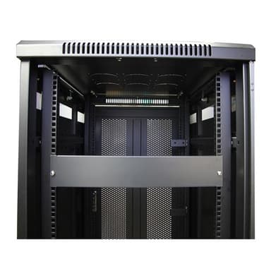 StarTech.com BLANKB2, Blankt panel, Sort, Stål, 2U, EIA RS310-C, CE, REACH