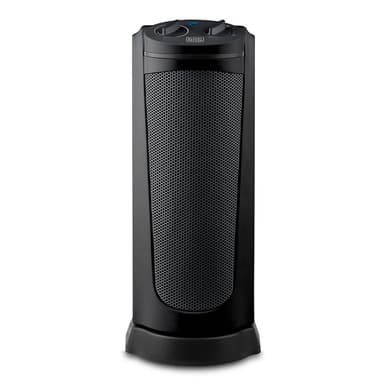BLACK+DECKER Keramisk Varmeblæser Tårn 2000W Sort