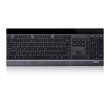 RAPOO Keyboard Ultra Slim E9270P Trådløs Sort