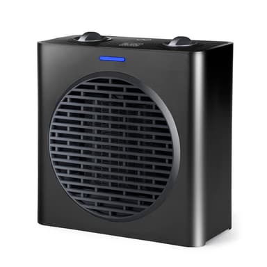 BLACK+DECKER Keramisk Varmeblæser 1500W Sort