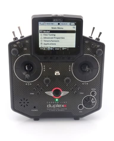 Jeti Duplex DS-12 Transmitter Carbon Black Special