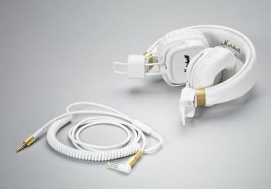 Marshall Major II on-ear hovedtelefoner - hvid