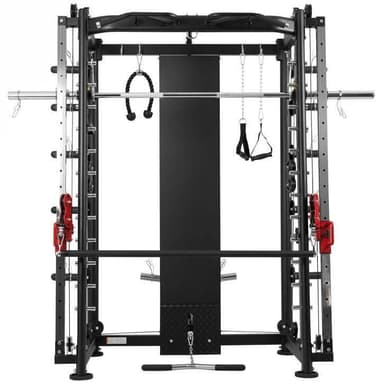 Gorilla Sports Smith maskine Multi PRO - Cable Cross Chin bar