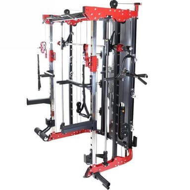 Gorilla Sports Smith maskine MULTI Kabelmaskine - Vægtmagasin 2x90kg