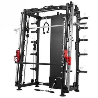 Gorilla Sports Smith maskine Multi PRO - Cable Cross Chin bar