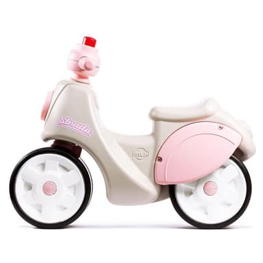 Falk Strada Første Års Scooter Cremfarvet Og Rosa