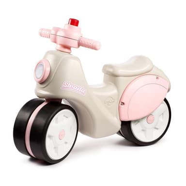 Falk Strada Første Års Scooter Cremfarvet Og Rosa