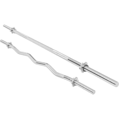 Gorilla Sports Vægtstangsæt Silver Star lås - 30mm