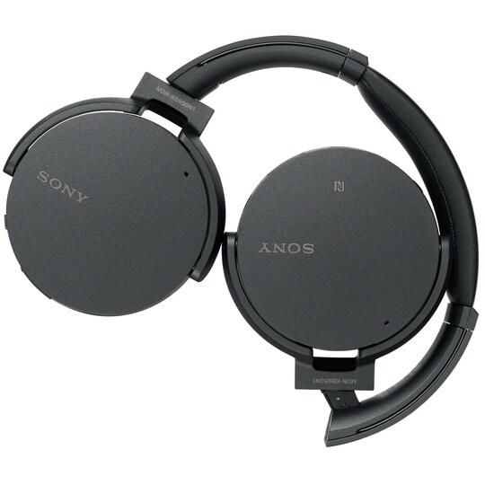 Sony trådløse around-ear hovedtelefoner MDRXB950N1 sort