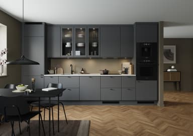 Trend Graphite Lågepar hjørneskab til køkken