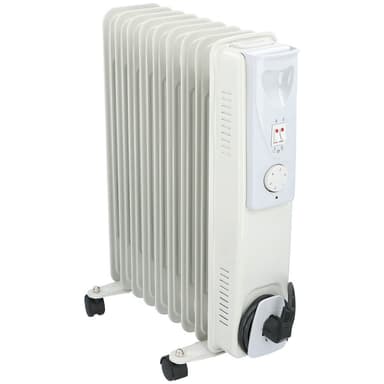 Olieradiator 2000W Hvid