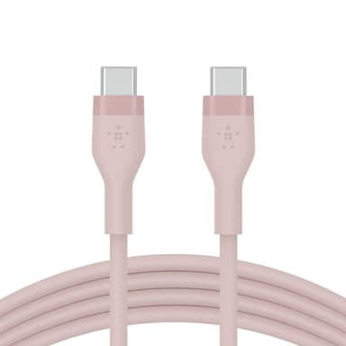 Belkin BOOST↑CHARGE Flex, 2 m, USB C, USB C, USB 2.0, Rosa