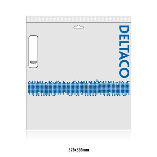 DELTACO, U/UTP, Cat5e patchkabel, 20m, grå