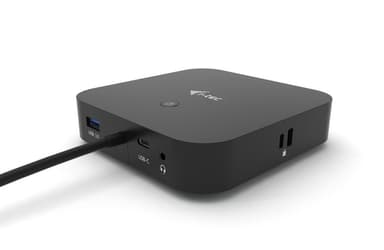 i-tec C31DUALDPDOCKPD65W, Ledningsført, USB 3.2 Gen 1 (3.1 Gen 1) Type-C, 65 W,