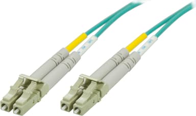 DELTACO fiberkabel, LC - LC, 50/125, OM3, duplex, multimode, 7m