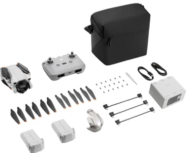DJI Mini 3-drone med RC-N1-fjernbetjening Fly More Combo