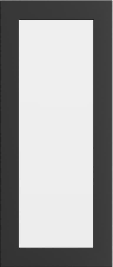 Epoq Trend Black glaslåge 30x70 cm til køkken (sort)