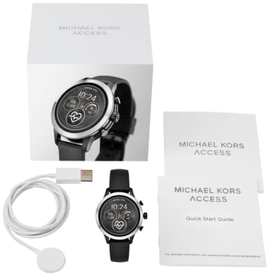 Michael Kors Runway smartwatch (stål/sort)