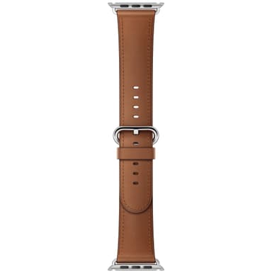 Apple Watch rem 42 mm klassisk læderrem - brun