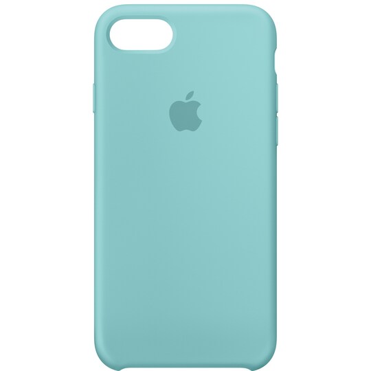 Apple iPhone 7 silikoneetui - sea blue