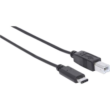 der Typisk morfin Manhattan USB-kabel USB 2.0 USB-B-hanstik, USB-C® stik | Elgiganten