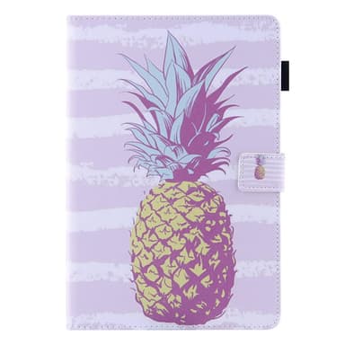 Til iPad 10.9 (2022) Tabletetui Cover Foldbart stativ - Guld Ananas