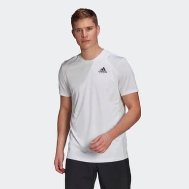 Adidas Club 3-Stripes Tee, Padel og tennis T-shirt herrer