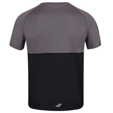Babolat Play Crew Neck Tee, Padel og tennis T-shirt herrer Sort læder M