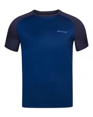 Babolat Play Crew Neck Tee, Padel og tennis T-shirt herrer Mørkebrunt læder L