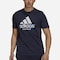 Adidas Tennis Graphic Logo, Padel og tennis T-shirt herrer Blue S