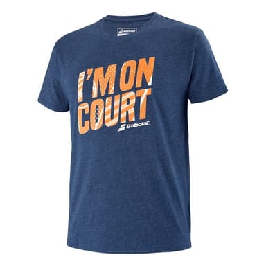 Babolat Exercise Message Tee, Padel og tennis T-shirt herrer XL