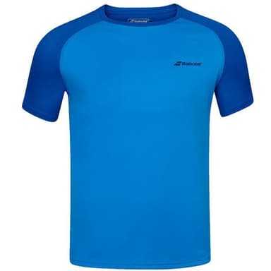 Babolat Play Crew Neck Tee, Padel og tennis T-shirt herrer Blue S