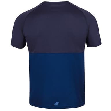 Babolat Play Crew Neck Tee, Padel og tennis T-shirt herrer Mørkebrunt læder L