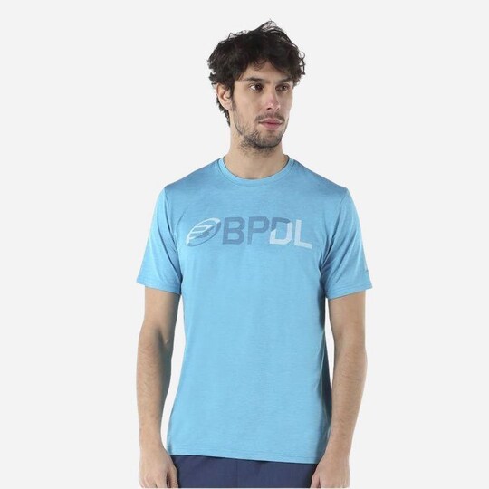 Bullpadel Match Blue T-Shirt, Padel og tennis T-shirt herrer XL
