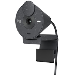 Logitech Brio 300 webkamera (sort)