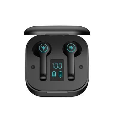 Trådløse øretelefoner Bluetooth 5.1 Sort