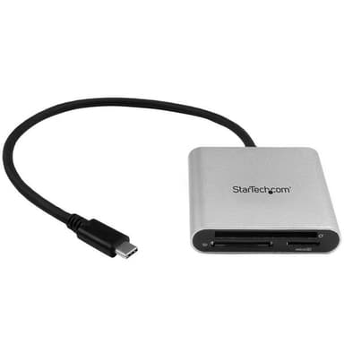 StarTech.com FCREADU3C, Kompakt flash (CF), MMC, MicroSD (TransFlash), MicroSDHC