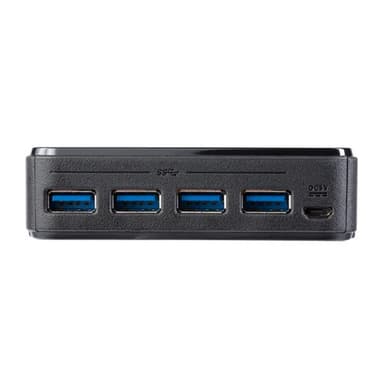 StarTech.com HBS304A24A, 5 Gbit/sek., Micro-USB Type-B, Sort, Plast, CE, FCC, RE