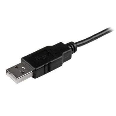 StarTech.com USBAUB1MBK, 1 m, USB A, Micro-USB B, USB 2.0, 480 Mbit/s, Sort