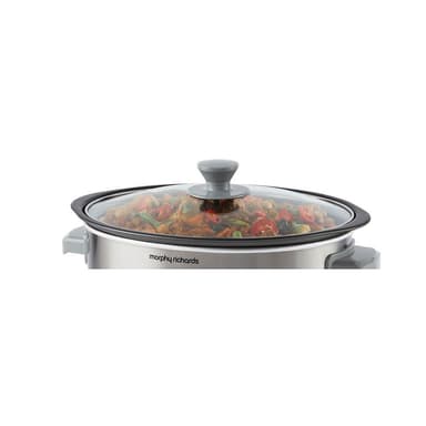 MORPHY RICHARDS Slow Cooker Sear and Stew Børstet stål