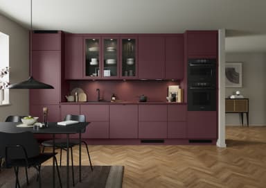 Epoq Trend Burgundy hjørnefront til køkken 5x92