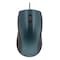 DELTACO wired optical mouse, 3 buttons with a scroll, 1200 DPI, blue